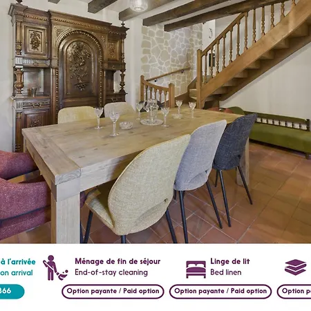 Jolie Maison Avec Jacuzzi Pour 8 Personnes *